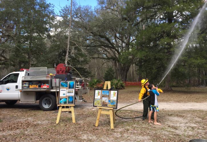 Fire Program Instructed by Ranger